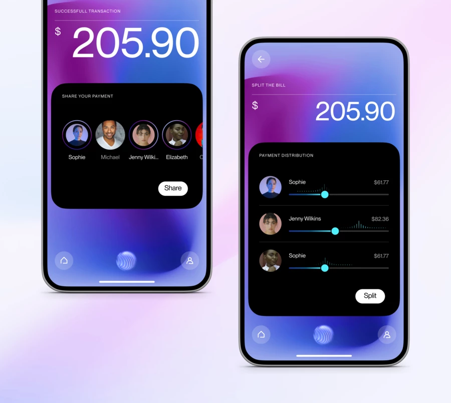 AI in Banking UX: Expense Splitting UI